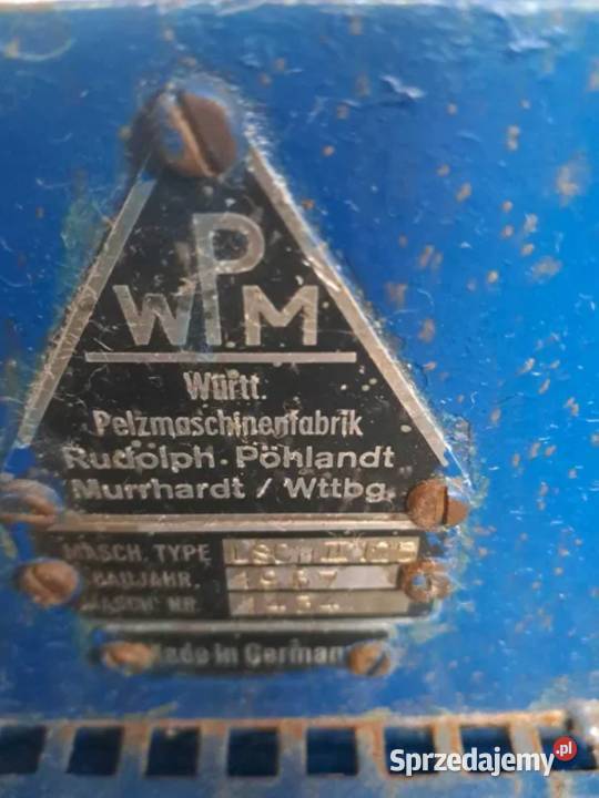 Maszyna garbarska Strzyżarka Phlandt LSCH II 125 Jaworzyna Śląska