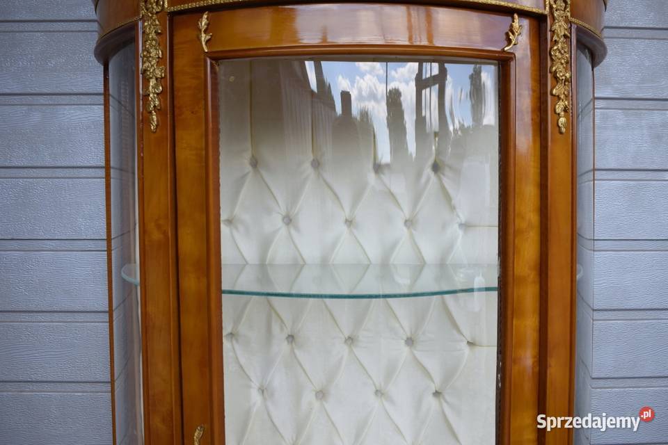 Duża Witryna Art Deco Gablota Szafa Meblościanka Kraków