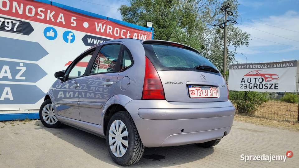 Citroen C3 14 Diesel 5drzwi Klima Miejski Samochody osobowe Wrocław
