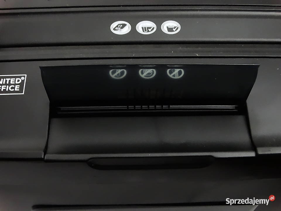 Niszczarka dokumentów UNITED OFFICE UAV 380 A1 lubelskie Biłgoraj sprzedam