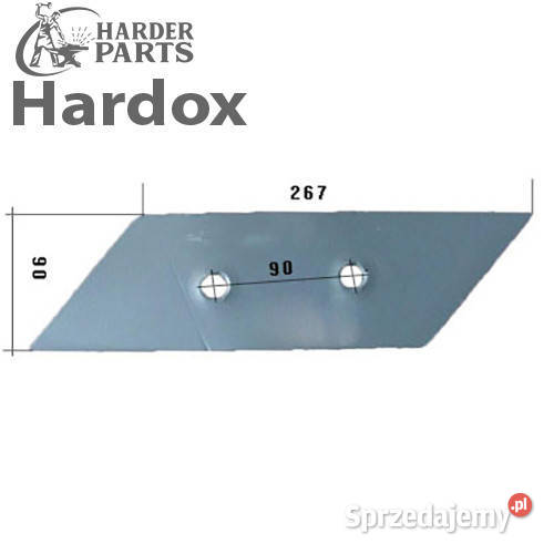 Dłuto 100hektarów HARDOX 3054502P części do Suwałki sprzedam