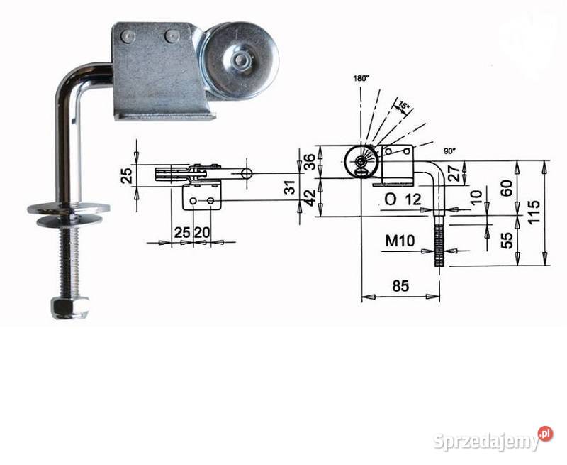 Mechanizm zagłówka 608 Wałbrzych