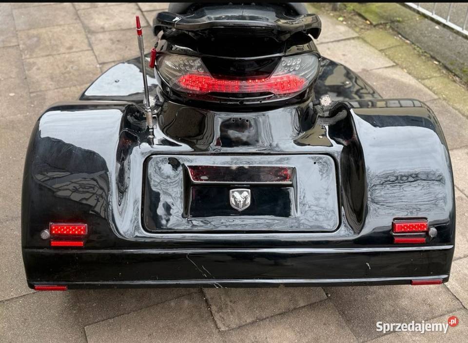 Trajka Trike Trajk motocykl trzykolowy Wachów