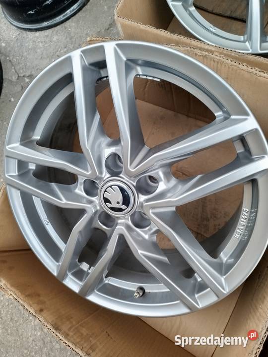 S406Alufelgi uzywane 17 5x112 75 Et38 Vw Skoda śląskie Bąków