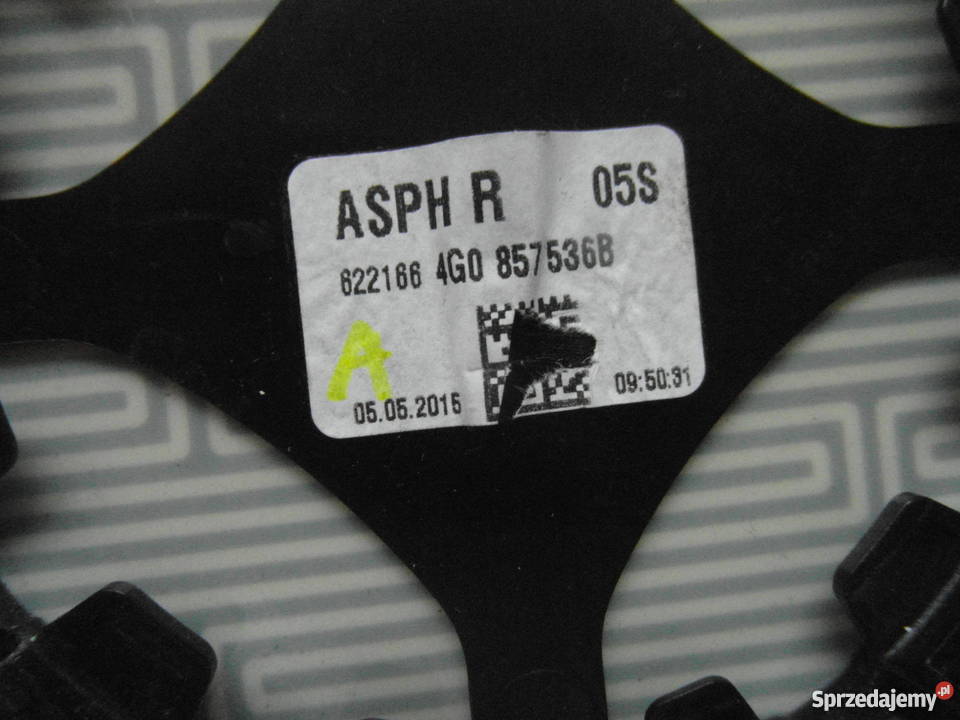 4 prawy wkład lusterko audi A6 4G0857536B osobowe Pozostałe Części sprzedam