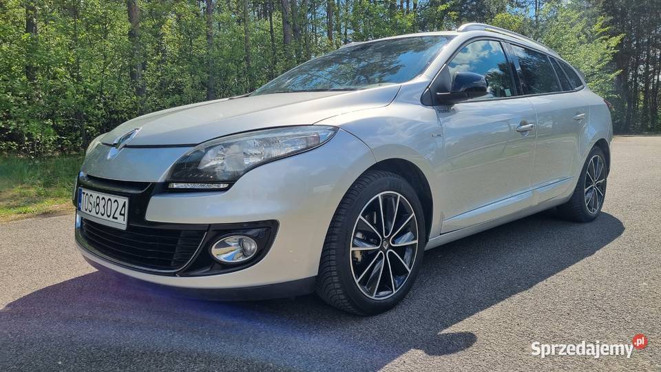 Renault Megane III 16 lift kombi Bose Edition przyciemniane szyby świętokrzyskie Ostrowiec Świętokrzyski