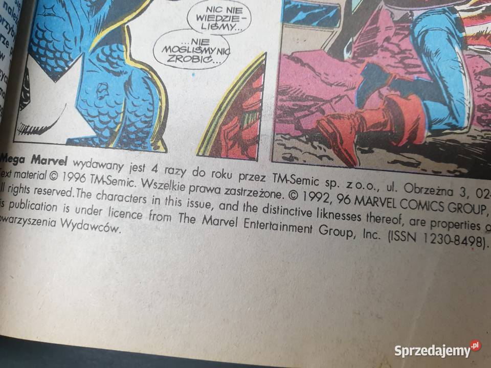 Mega Marvel 2 11 1996 Avengers Ex Post Facto Superbohaterowie Gdynia