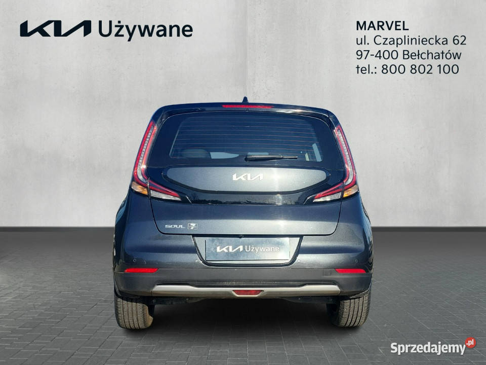 Kia Soul Elektryczny 204 64 KWh MNAVWINHP Salon światła do jazdy dziennej Bełchatów sprzedam