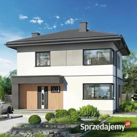 Projekt Willa Maja lustrzane odbicie Głogów