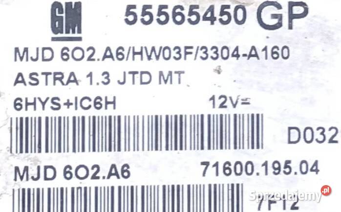 silnik 13 cdti z13dth Opel Astra Corsa Meriwa Pułtusk sprzedam