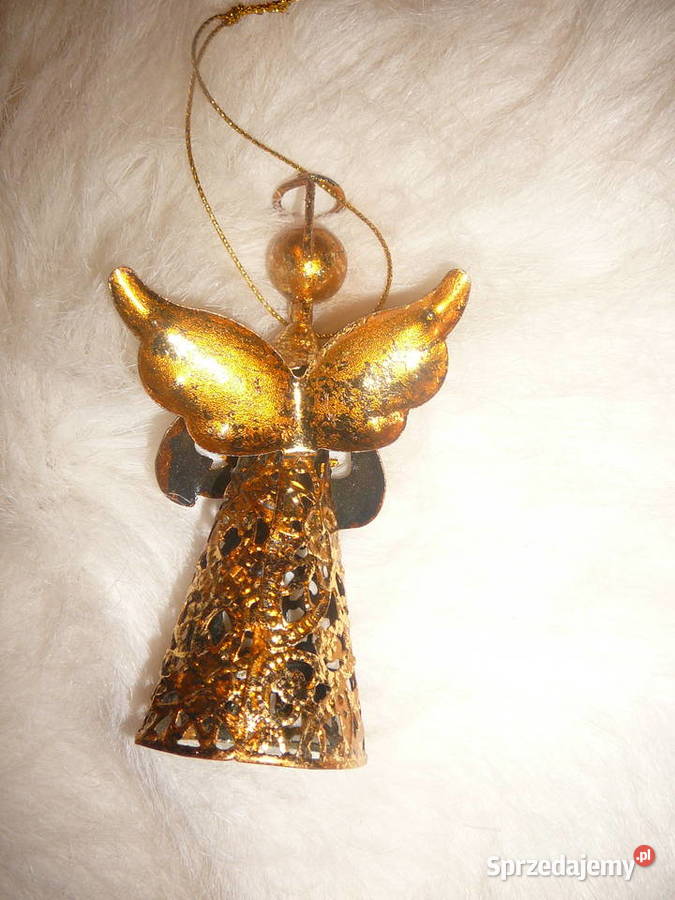 Aniołek metal kolor złoty Wrocław