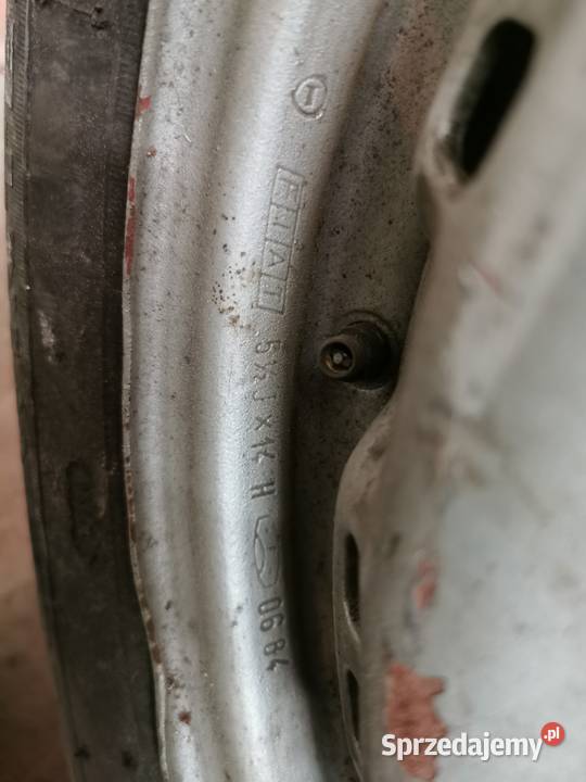 Retro felgi stalowe 14 oryginał włoski FIAT z Tychy