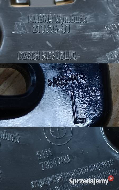 BMW X1 F48 F48 LCI ŚLIZG MOCOWANIE ZDERZAKA LEWY Motoryzacja Pleszew sprzedam