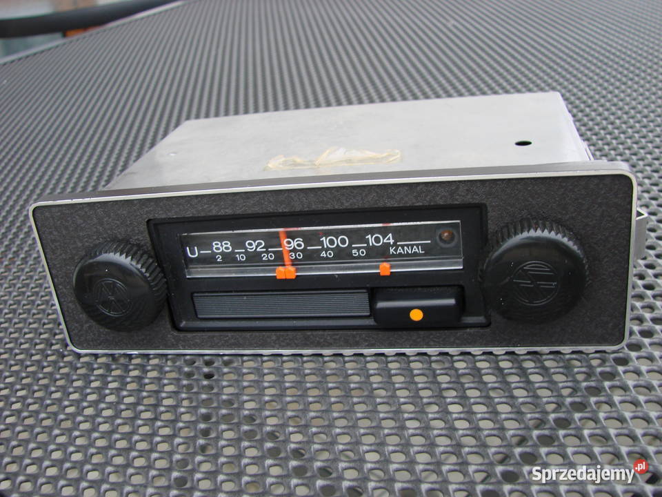VW Golf I Karmann 70th radio Hitachi ORG nowe Mielec