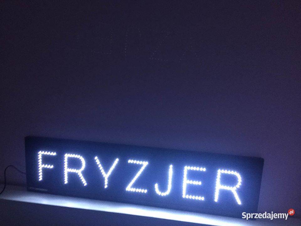 Neon LED 100x25 FRYZJER 230V NOWA Gwarancja 24m Kraków sprzedam