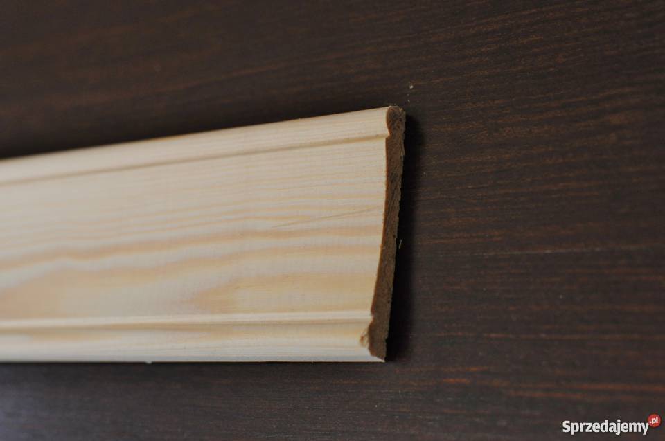 Drewniane listwy płaskie