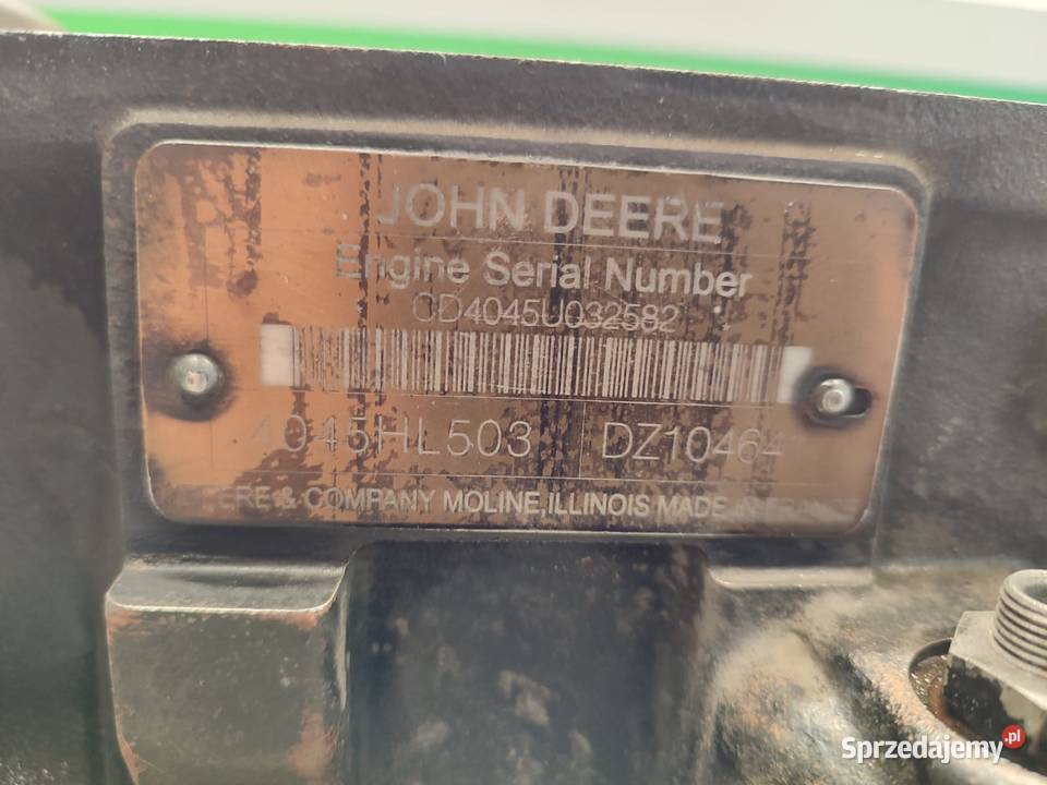 Słupek silnika John Deere 6135R PSS 4045 Wilkowo