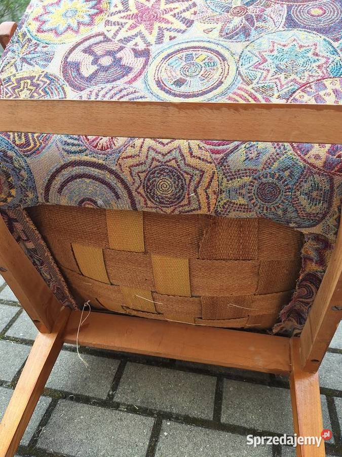 Fotele vintage z PRL 2 sprzedam