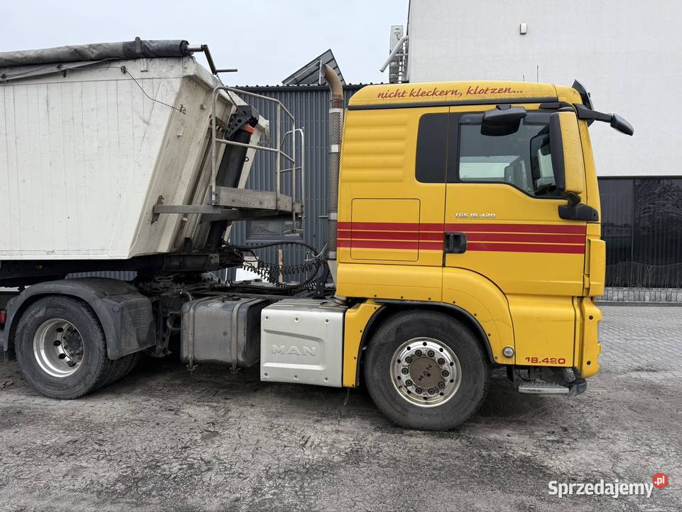 Man Tgs 18420 wersja budowana hydraulika czujnik zmierzchu Roszków
