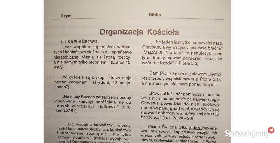 Biblia a Rzym Hegger z fotoopisem Tychy