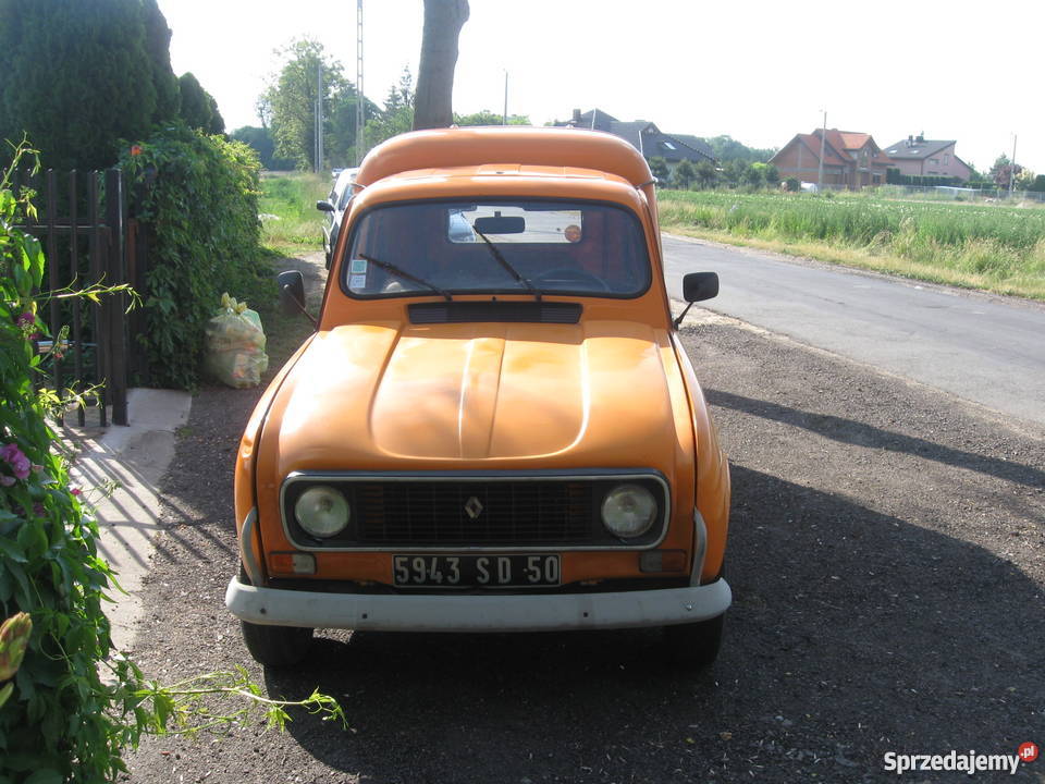 Renault R4 F4 Rok produkcji 1987 Sieradz