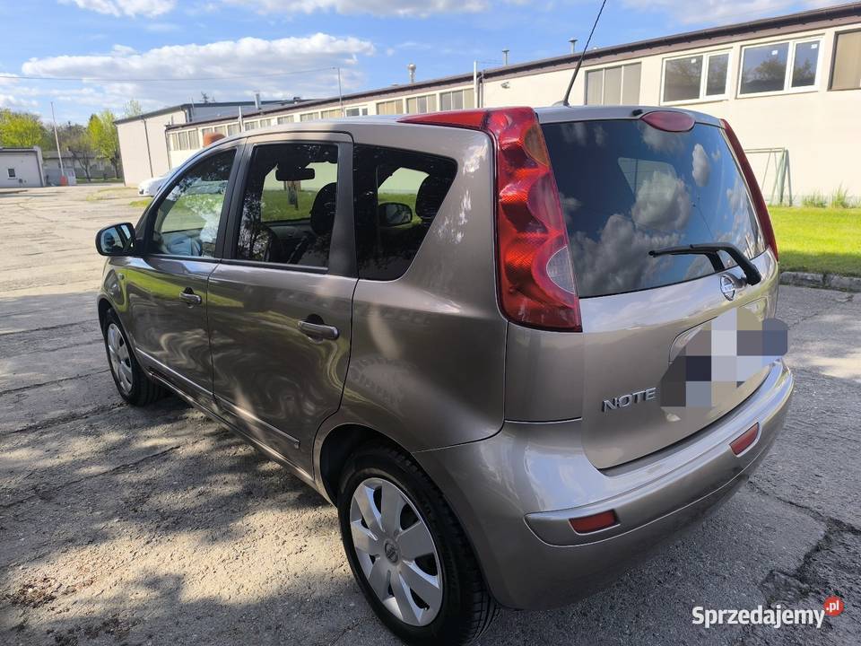 Nissan Note 2007 15 dCi Oszczędny Note Sieradz