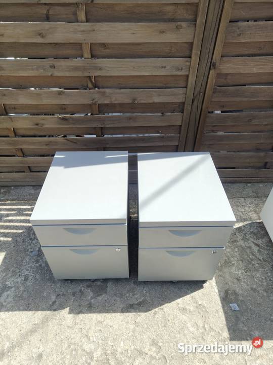 2 x kontenerek IKEA Erik komoda szafka szary Kontenerki mazowieckie Warszawa