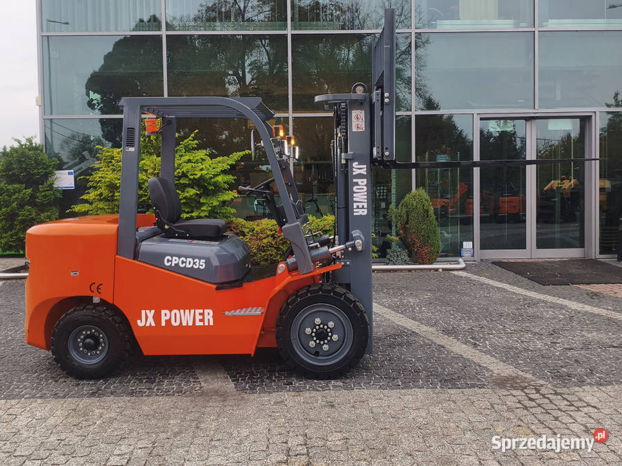 Wózek widłowy JX Power CPCD35 35 t triplex 45 m małopolskie Kęty