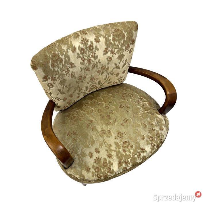 Oryginalny fotel Art Dco Jules Leleu Francja Warszawa