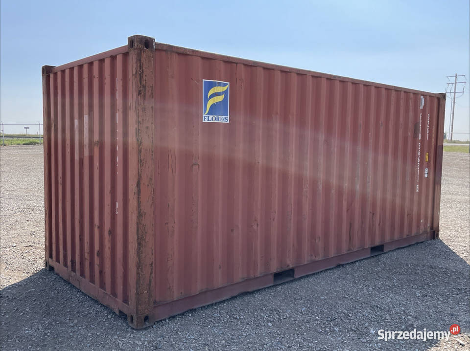 Kontener morski magazynowy 20DV 6 metrowy dolnośląskie Kamienna Góra sprzedam