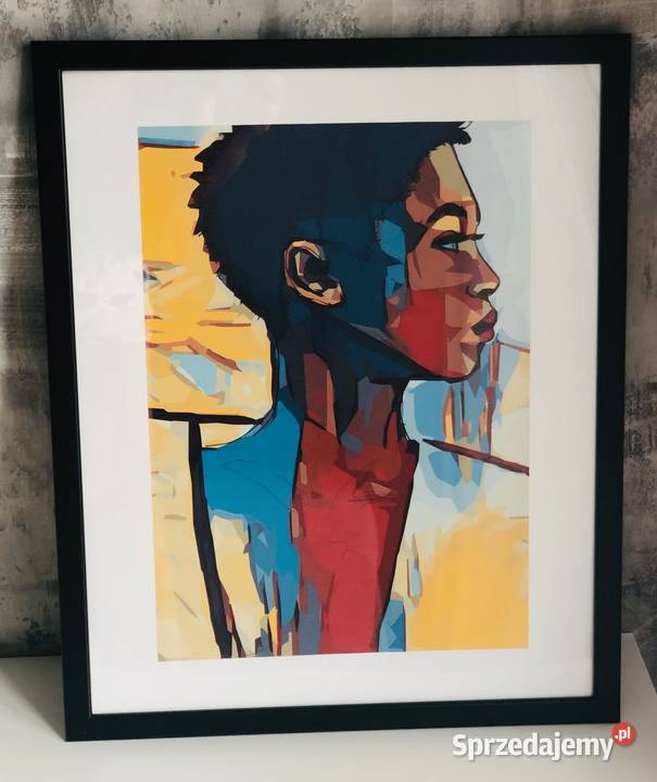 Obraz plakat kobieta moda 21 x 30 Łódź