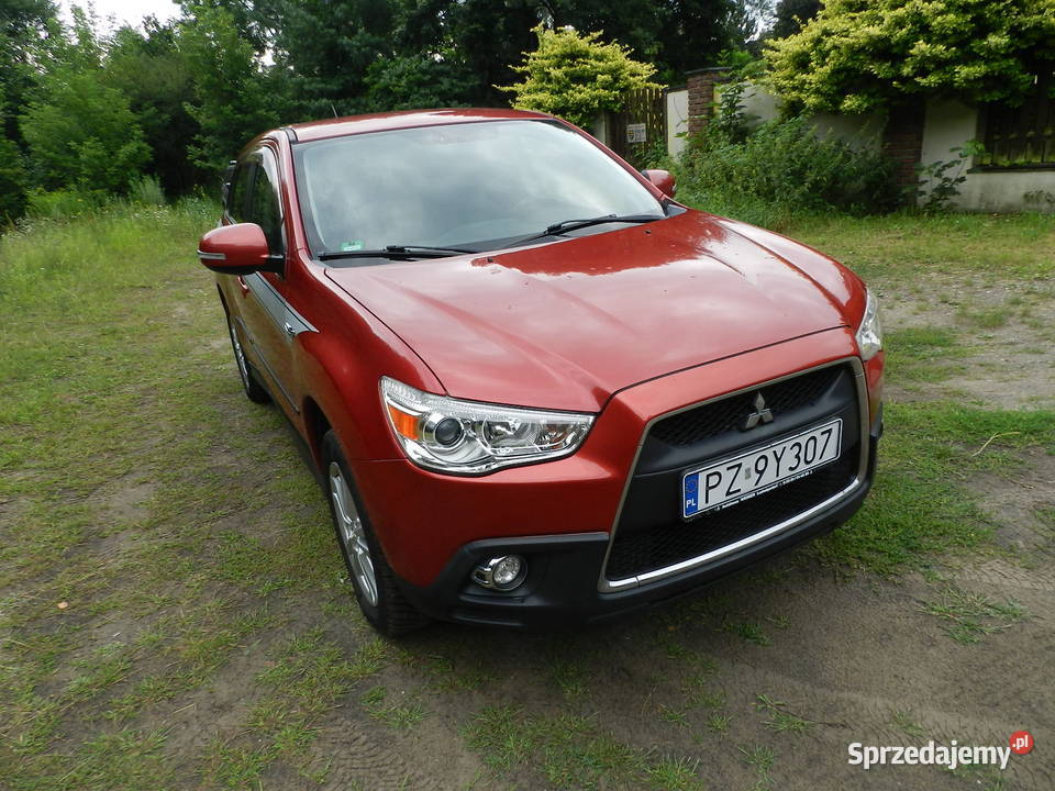 Mitsubishi ASX śliczny SERWISOWANY wygodny lakier metallic Puszczykowo