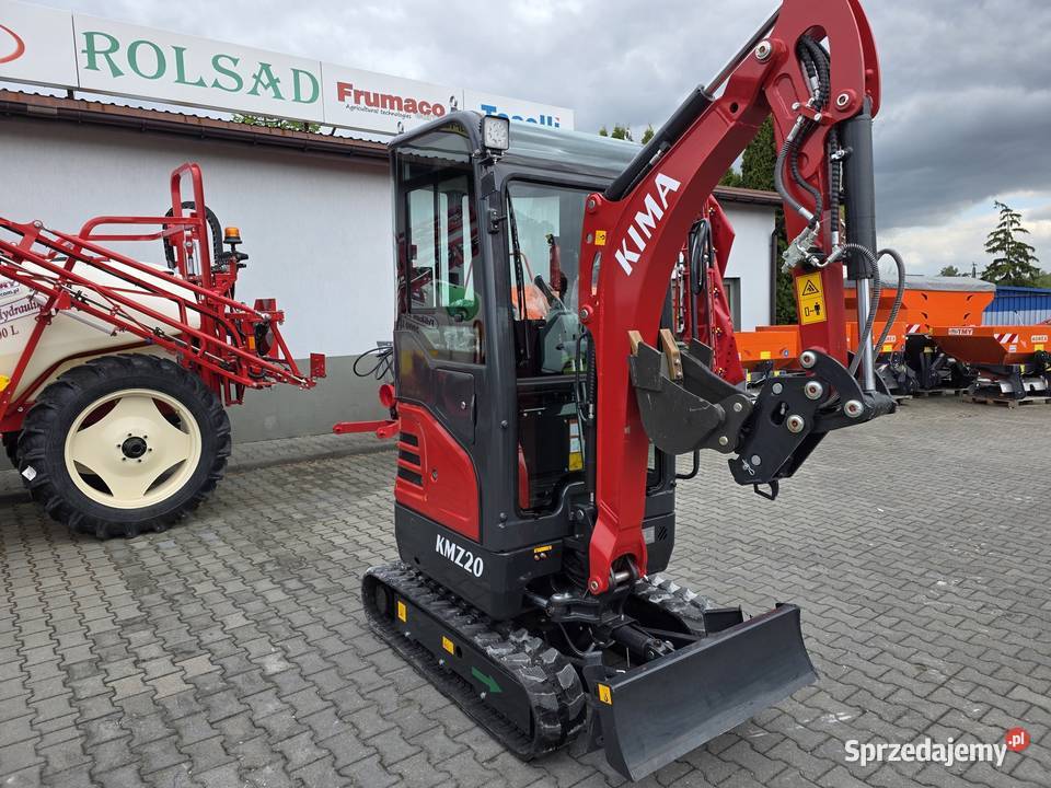 NOWA Minikoparka KIMA KMZ20 silnik KUBOTA Rawa Mazowiecka