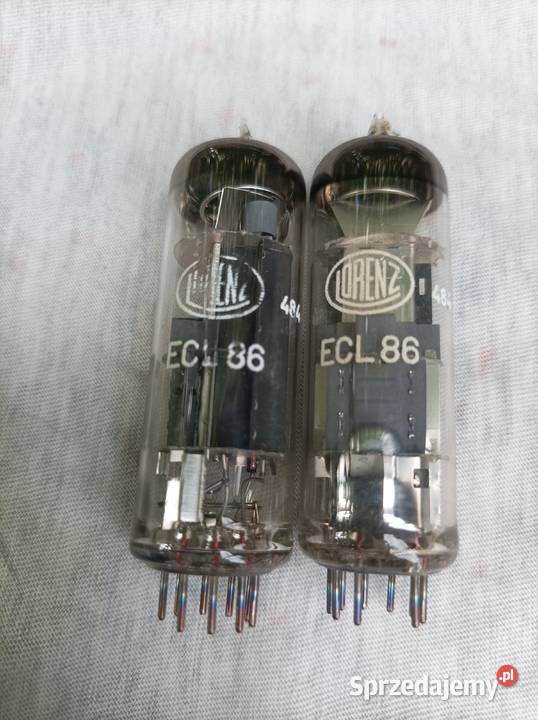 Lorenz ECL 86 lampy elektronowe dobrana para sprzedam