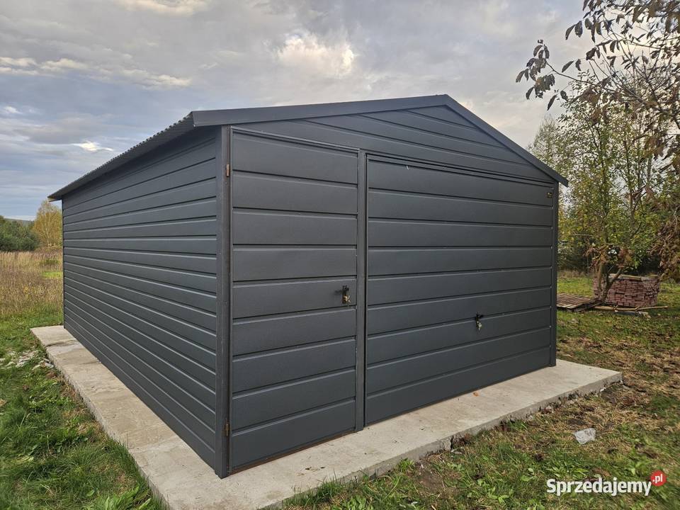 4x6 Garaze Blaszane Garaż Blaszany Blaszak Katowice sprzedam