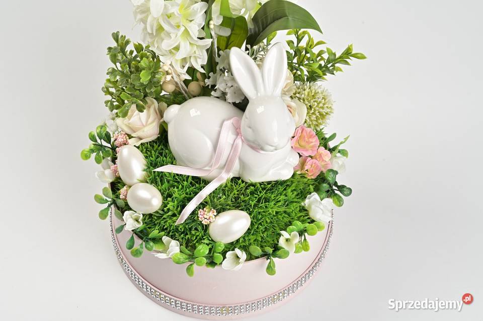 Stroik wielkanocny wielokolorowy pomorskie Łęgowo