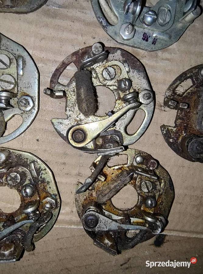 Oryginalny nowy przerywacz zapłonu 6V M72 Ural Układ elektryczny, zapłon wielkopolskie Leszno sprzedam
