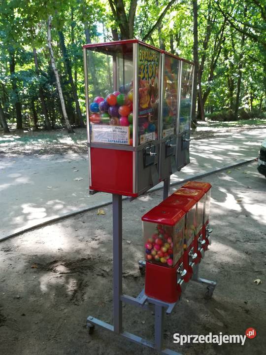 Automat sprzedający zabawki pamiątki w kapsułach Pozostałe Kołobrzeg