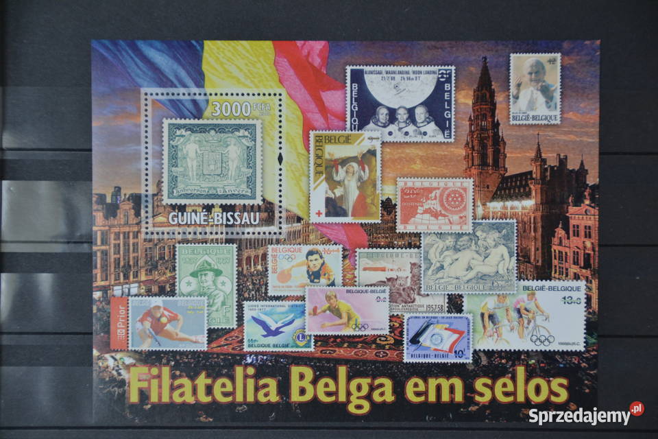 Znaczki Papież Jan Paweł II Gwinea Bissau XIX Ks dolnośląskie Sobótka sprzedam