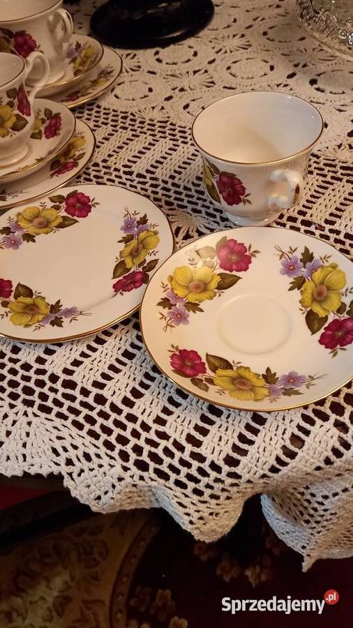 Trio porcelana piekny zestaw kawaherbarta mazowieckie Warszawa