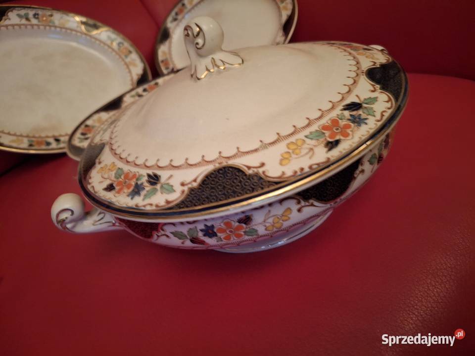 Serwis na środek waza i trzy półmiski Mińsk Mazowiecki