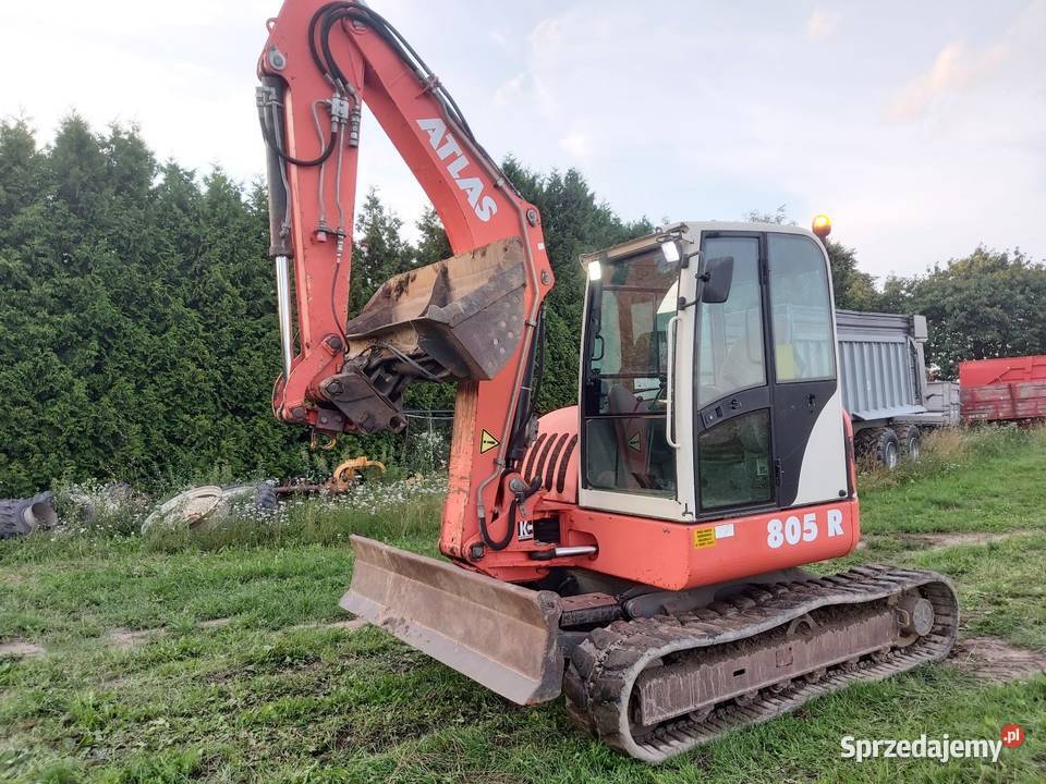 Atlas 805 R Terex tc 75 prod 2002 Jabłonowo Pomorskie