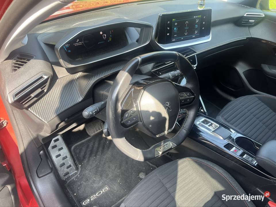 Peugeot e208 2022r 54000 salon gwarancja Winiary