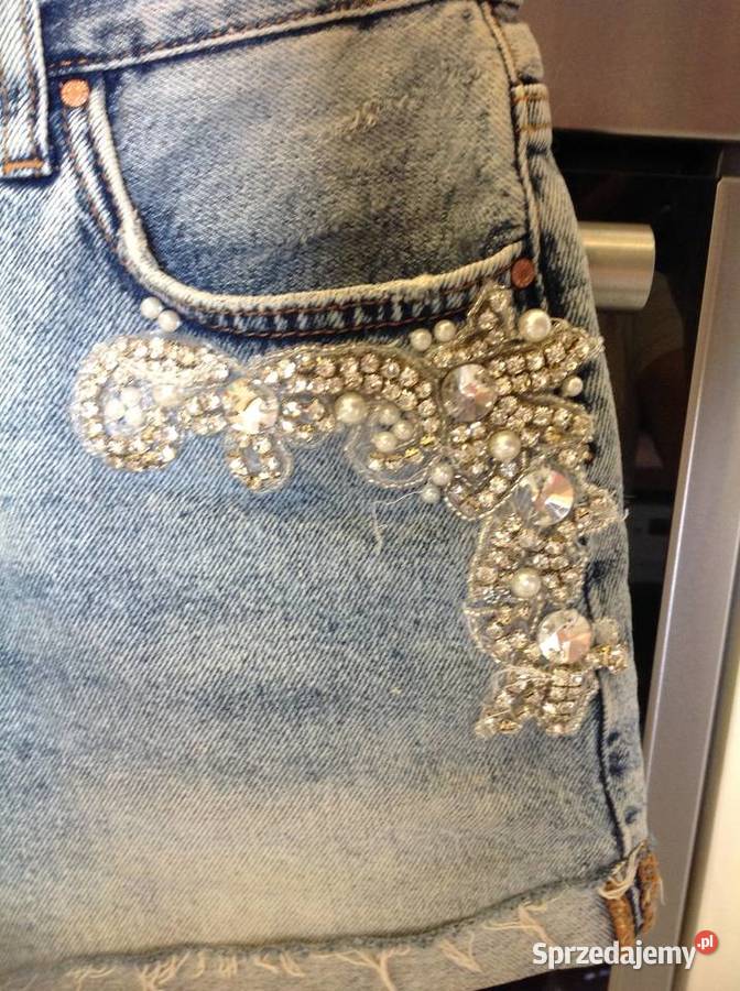 Spodenki Krótkie Jeans Damskie GUESS 38 Nowe Nowa Sól