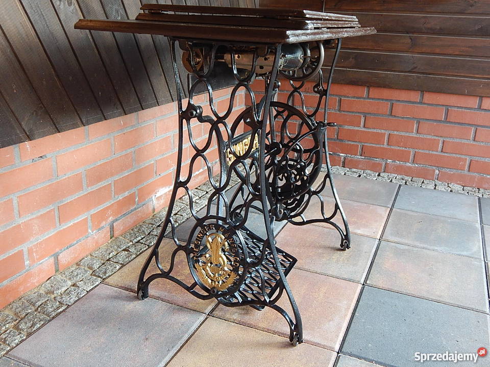 Maszyna do szycia Singer antyk staroć retro Bieruń