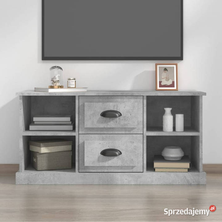 Szafka pod TV szarość betonu 995x355x48 WM816276 Warszawa sprzedam