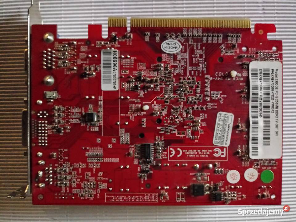 Karta grafiki GeForce 7300 GS 256MBDDR2 małopolskie