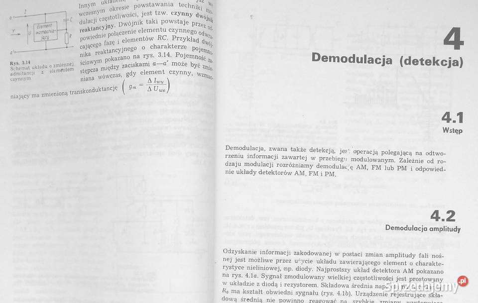 T Rusek Podstawy elektroniki część 2 technika, nauki techniczne mazowieckie Warszawa