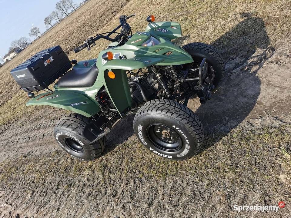 Duży Quad Adlykwity l7e kufer stan Rawicz