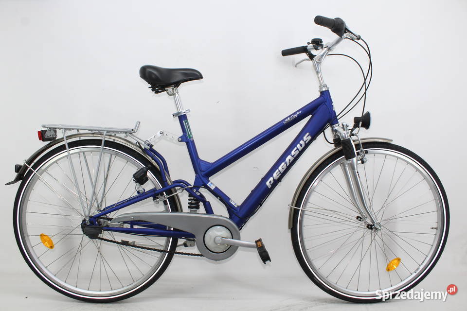 AMORTYZOWANY ALUMINIOWY ROWER PEGASUS KOŁA 28 7 Milicz